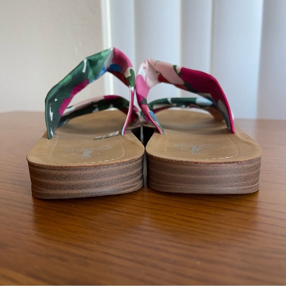 Corkys With a Twist Floral Slide Sandals Size 9 - Picture 7 of 15